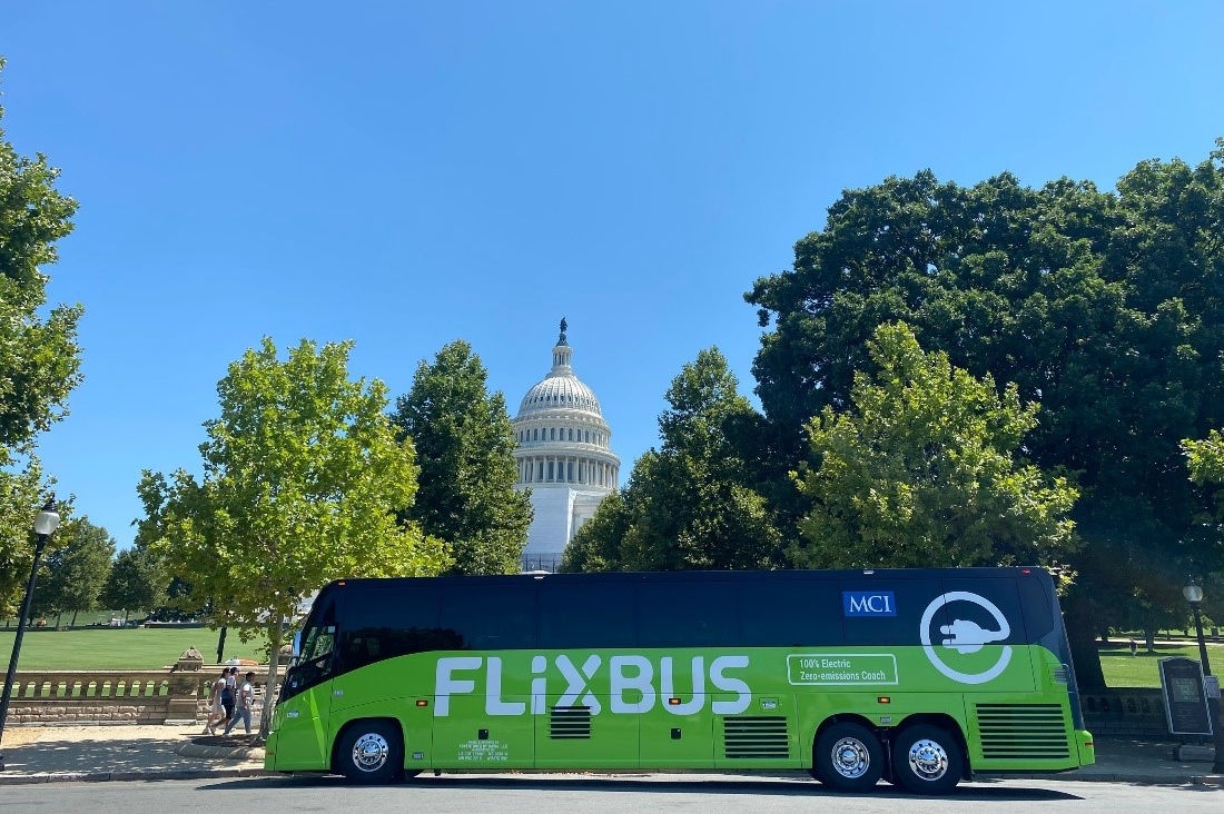 FlixBus completes first East Coast electric bus pilot program Bus